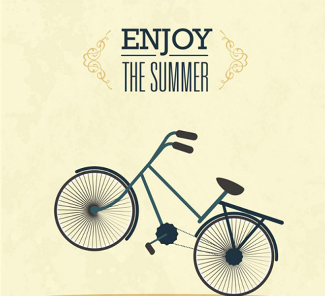 summer on the bike
